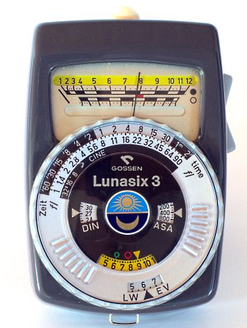 Gossen Lunasix 3 lightmeter